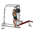 Lunge - Smith Machine Rear Decline